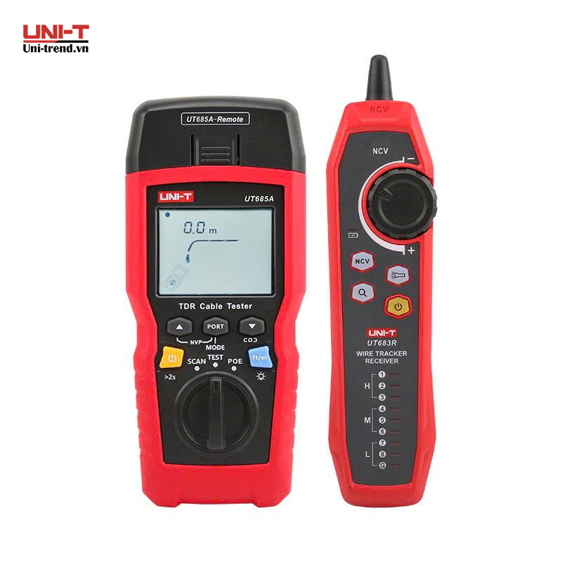 Bộ test cáp UNI-T UT685A KIT (300m, UTP, FTP, SSTP, POE, Port)